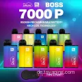 Boss Fruchtsaft große Kapazität E-Zigarette 7000 Puffs